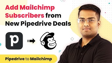 Mailchimp Pipedrive Integration - Add Mailchimp Subscribers from New Pipedrive Deals