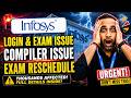 Infosys Exam Issue | Infosys Exam Rescheduled | Infosys SP &amp; DSE Exam
