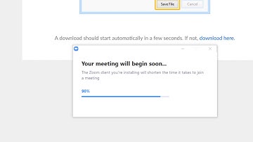 Installing Zoom from a Link Using Mozilla Firefox Browser