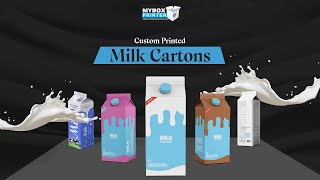 Custom Printed Milk Cartons | Milk Catons | Milk Packaging