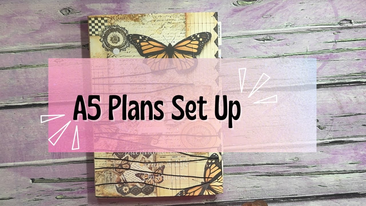 A5 Plans By Just Scribble Set Up