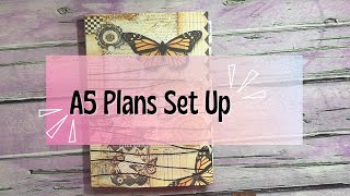 Full A5 Plans By Just Scribble Set Up Guide