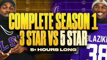 FULL SEASON 1 (5+ HOURS LONG) "3-Star VS 5-Star"