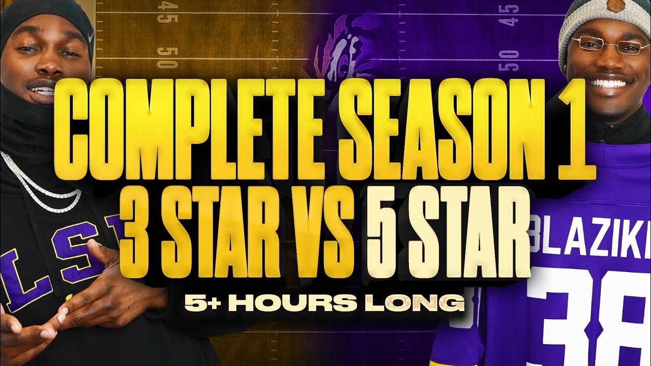 FULL SEASON 1 (5+ HOURS LONG) "3-Star VS 5-Star"