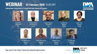 IWA Webinar - Scaling Water Safety Plans to Fit Small and Under-Resourced Systems