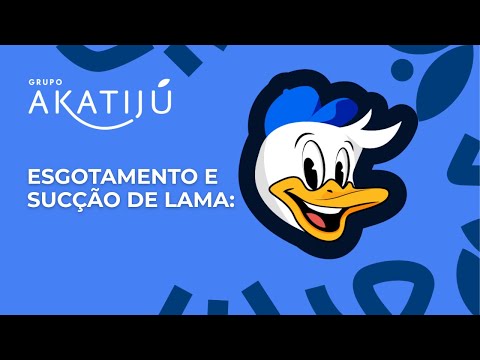 Sucção e esgotamento de lama