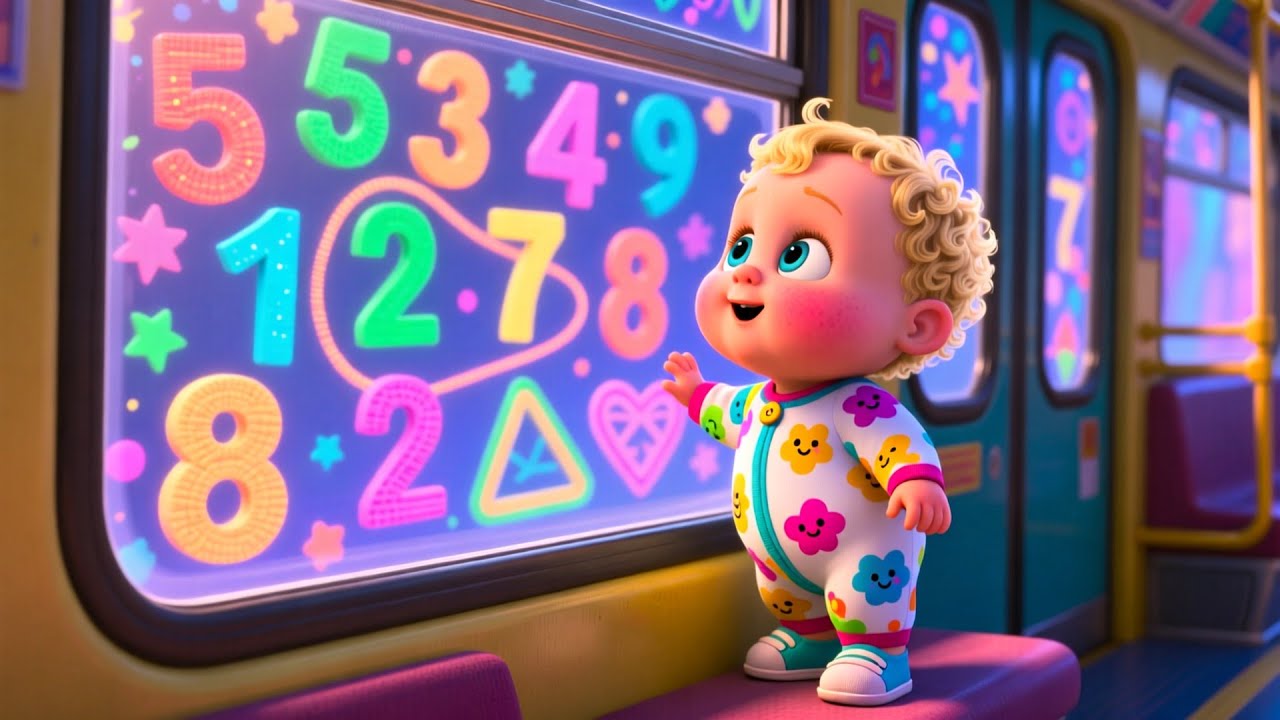 Baby Ride School Bus ABC 🚌🔤 Fun Alphabet Song for Kids | Learn ABCs with Baby