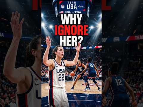 Why Won’t Team USA Give Caitlin Clark the Ball?! #caitlinclark