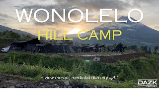Camping at Wonolelo Hill Camp I Magelang - Central Java I Camvil Crab Air Tent 4P