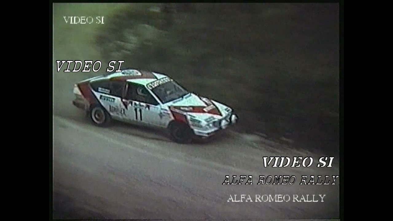Alfa Romeo nei rally..........Video Si