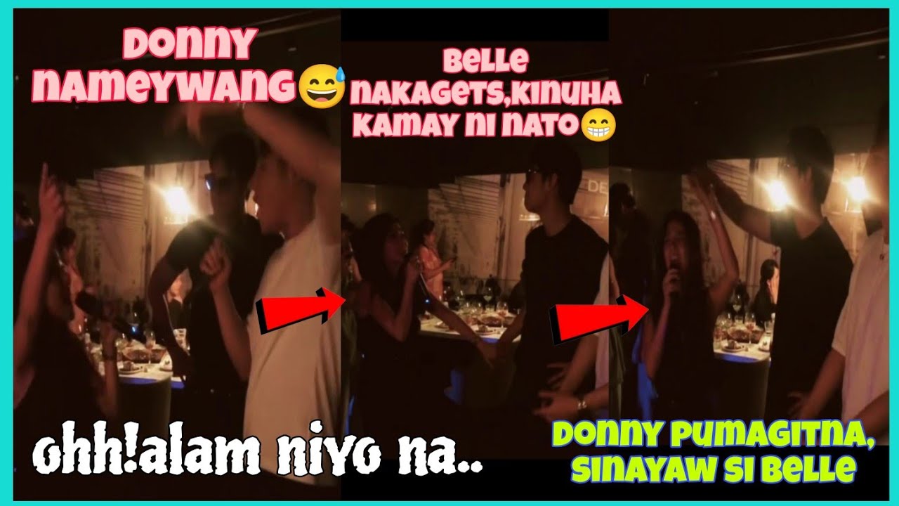 DONNY binakuran si BELLE, Nameywang at pumagitna kaagad kay BELLE at Darren😍, NATO Talaga