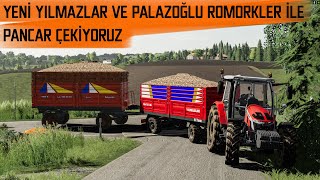 YENİ ROMORKLERİMİZ İLE PANCAR ÇEKİYORUZ!|MF.5S 105 BATTI! |FS19 ROLEPLAY BÖLÜM11 screenshot 4