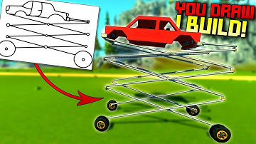 Whatever You Draw, I Build It! [YDIB 4] - Scrap Mechanic Gameplay