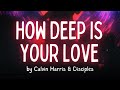 "How Deep Is Your Love" by Calvin Harris (Lyrics) ft. Disciples