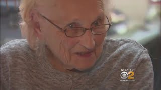 102-Year-Old Fan Cheers On Red Sox At Fenway Park