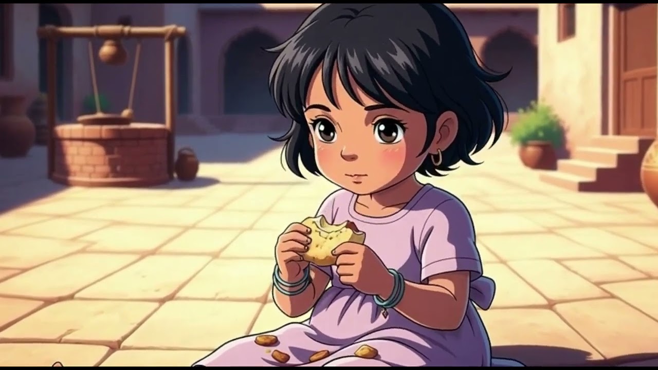 A Rainy Day in a Punjabi Village | Cozy ASMR Sounds | Ghibli-Style Short Film