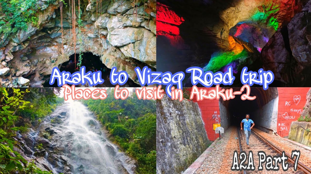 ఆరకు to వైజాగ్ Road Trip | Borra Caves | Ananthagiri Hills | Katiki falls | A2A Part 7 | Telugu |