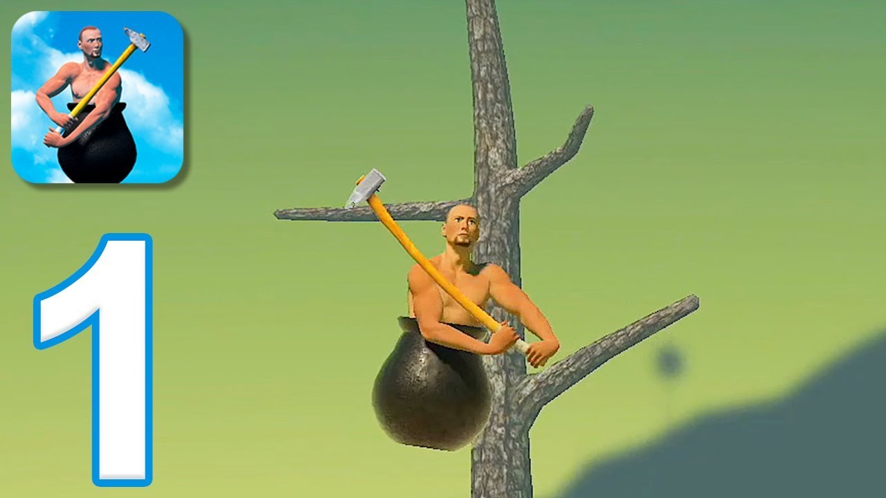 Getting Over It - Gameplay Walkthrough Part 1 (iOS, Android) 