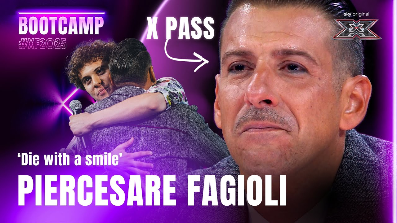 Piercesare Fagioli | 'Die with a smile' | Esibizione Bootcamp | X Factor 2025