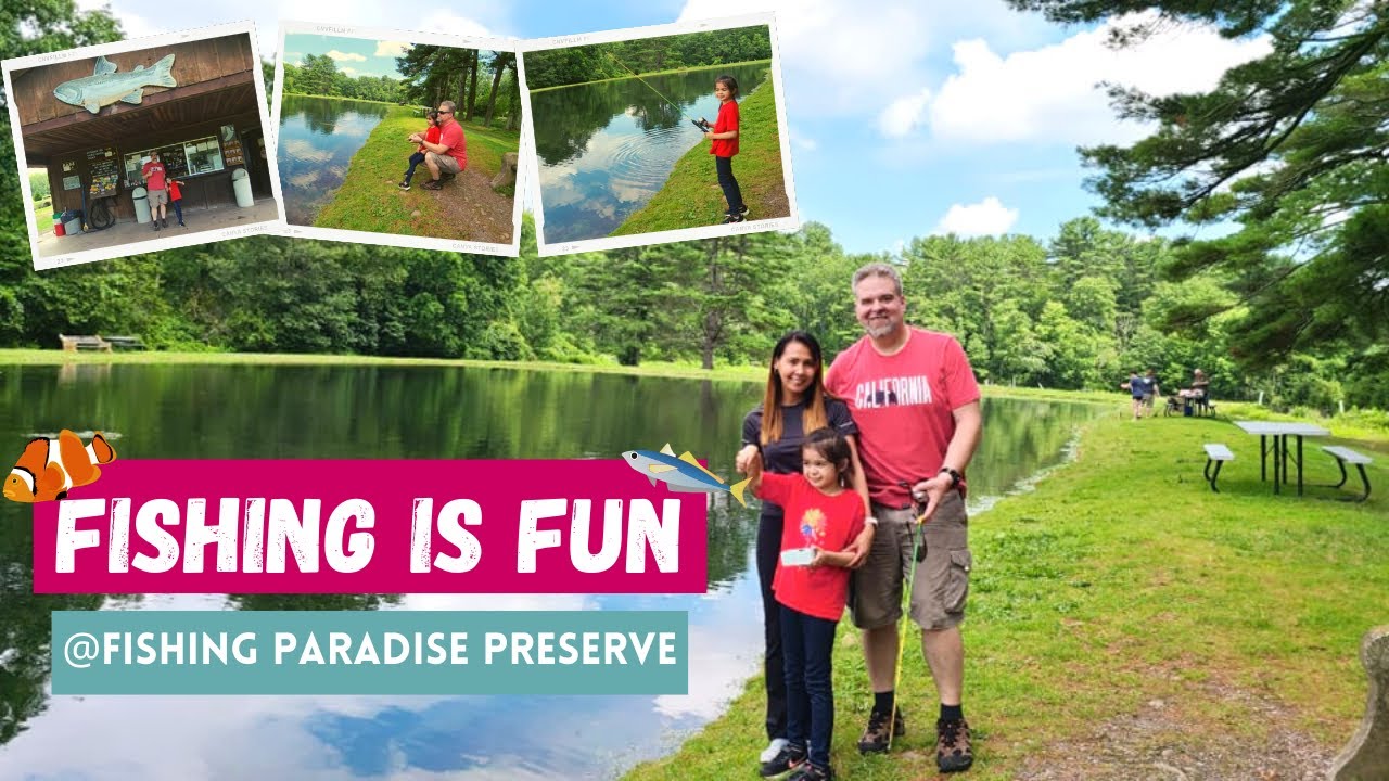 Rainbow Trout Fishing Paradise Preserve Mt. Pocono YouTube