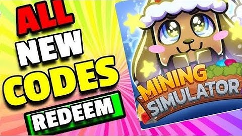 All Secret mining simulator 2 Codes 2023 | Codes for mining simulator 2 2023 - Roblox Code