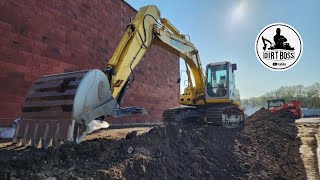 Excavating and Grading for a ALDIS loading Dock