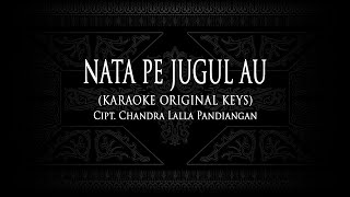 Nata Pe Jugul Au (Karaoke Original Keys) Cipt. Chandra Lalla Pandiangan #KaraokeLaguBatak