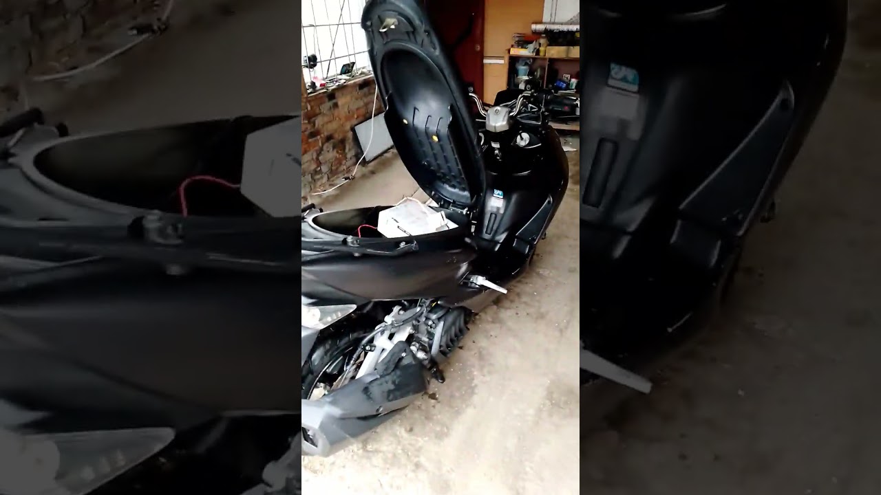 Yamaha majesty 155s будет востоновлен до идеала, он новый после скользячки