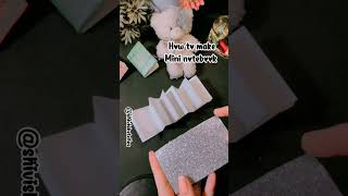 how to make mini  notebook  #youtubeshorts #craft #creativity #creative #artist #art