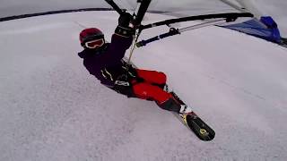 Snowboard On Sea Ice