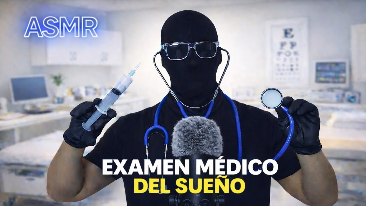ASMR ESPAÑOL | Examen Médico Del Sueño ✨