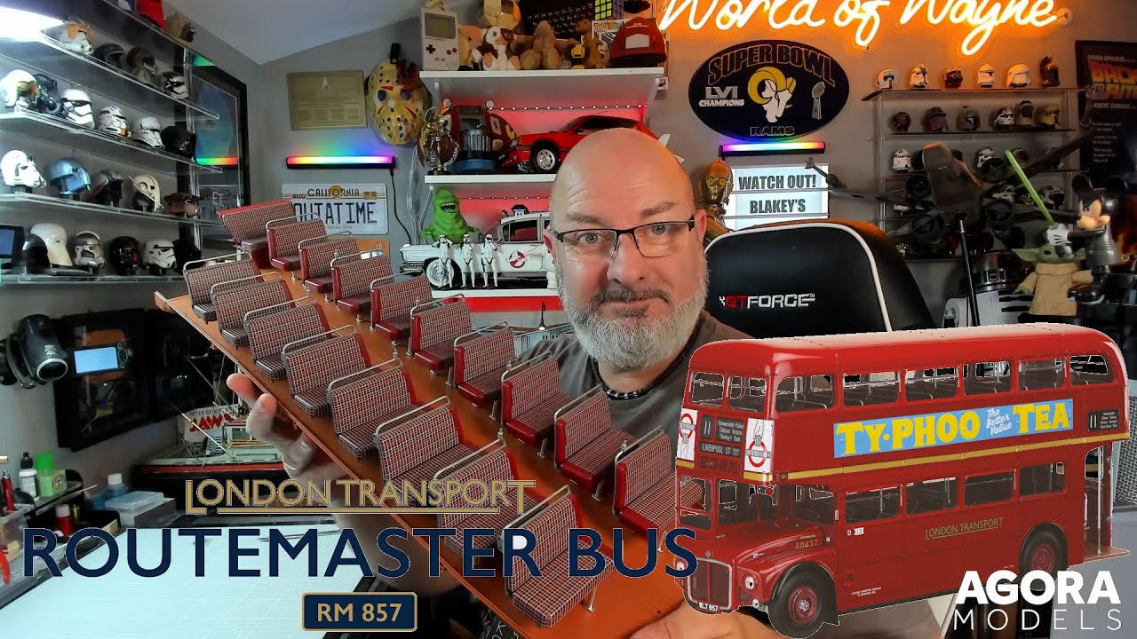 Build the London Transport Routemaster Bus RM857 112 Scale Pack 7