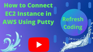 In this video we are connecting EC2 Instance by using Putty.