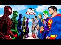 TEAM ULTIMATE SPIDER MAN Vs TEAM SUPERMAN EPIC SUPERHEROES WAR 