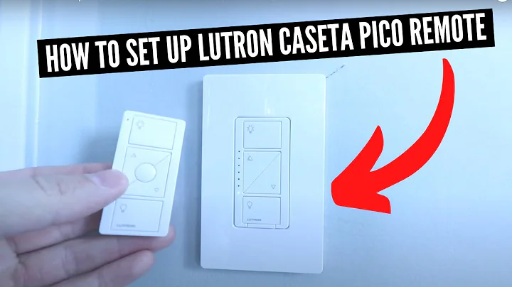 How To Set Up Lutron Caseta Pico Remote