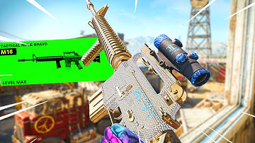 this 1 BURST "M16" CLASS is UNSTOPPABLE! (BEST M16 SETUP!) - Black Ops Cold War