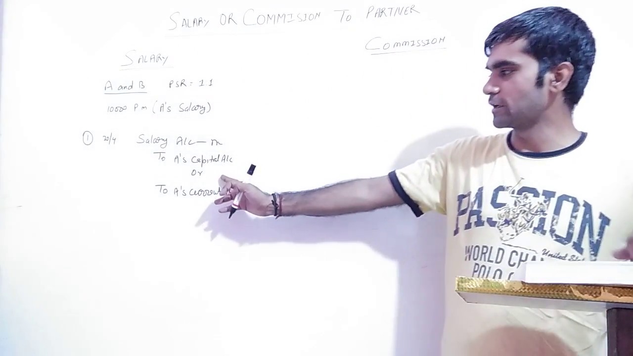 #22 Salary or Commission to Partner Theory Fundamentals of Partnership