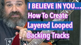 THE MENTAL PROCESS Of Creating Your Own “JAMMABLE” BACKING TRACK. Guitar Lesson