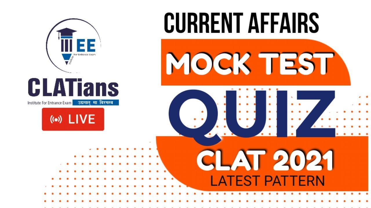 Current Affairs QUIZ || BOOSTER Series