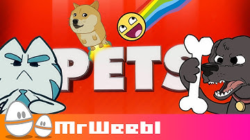 Pets : A selection of animated songs by Mr Weebl