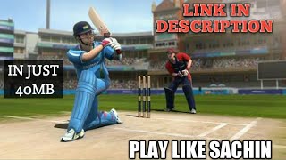[SACHIN SAGA-WARM UP]FOR ANDROID WITH GAMEPLAY AND DOWNLOAD LINK. screenshot 2