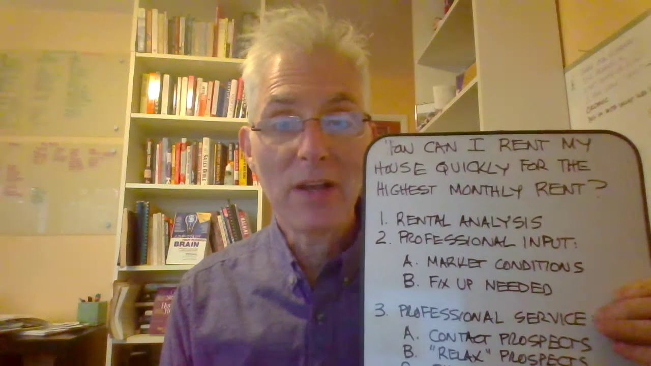 How Can I Rent My House Quickly for the Highest Possible Rent? YouTube