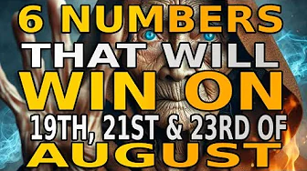 6 LUCKY NUMBERS to Hit The Jackpot 💰 on August , 17th, 19th & 21ST 2025! Buddhist Teachings