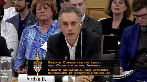 Professor Peterson talks concept of "respect" at Senate Committee on Bill C-16