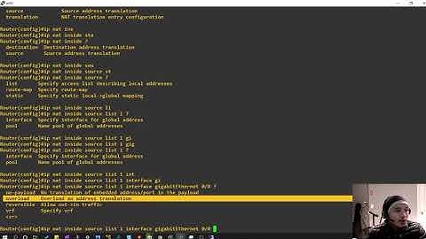 NAT ( PAT ) CONFIGURATION ON EVE-NG