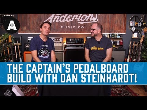 The Captain's Pedalboard Build with Dan 'The GigRig' Steinhardt!