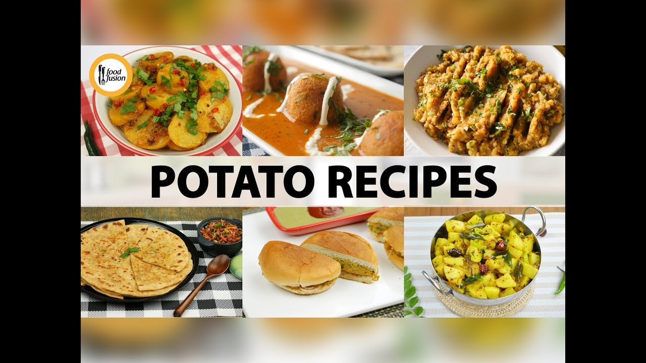 6 Potato (Aloo) Recipes By Food Fusion