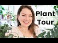 PLANT TOUR 2020 - Ma collection complète de plantes d'intérieur | Plantes vertes et fleuries