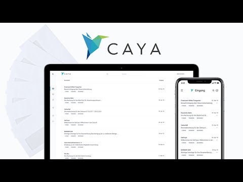 Digitalisiere deine Post mit CAYA / Das Große Tutorial