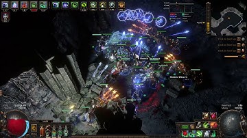 Path of Exile - Blasting fractured walls in Delve for hidden stuff